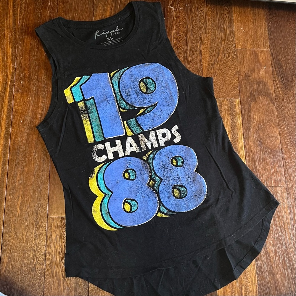🌟2/$14🌟 Ripple 1992 champs graphic sleeveless muscle tank top